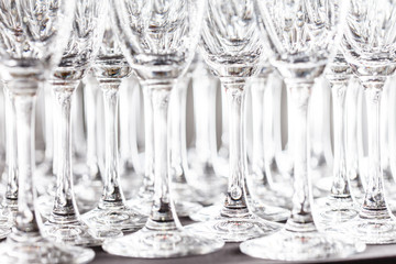 empty glasses