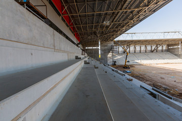 view of the stadium