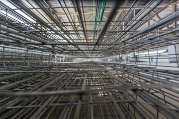 steel structure closeup