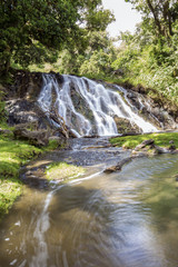 Fototapeta premium Maio Falls on Mt Meru in Tanzania in Africa.