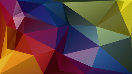 
Abstract geometric polygon pattern with 
triangle parametric shape