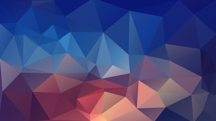 
Abstract geometric polygon pattern with 
triangle parametric shape