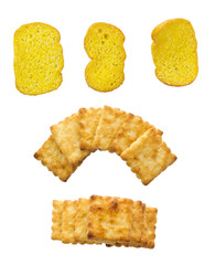 Butter sugar crispy bread