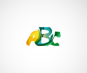 Abc company logo. Vector illustration.