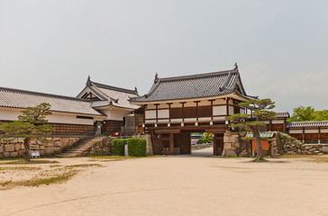Ninomaru Omote Gate and Tamon Yagura Turret of Hiroshima Castle