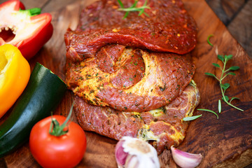 Grillfleisch