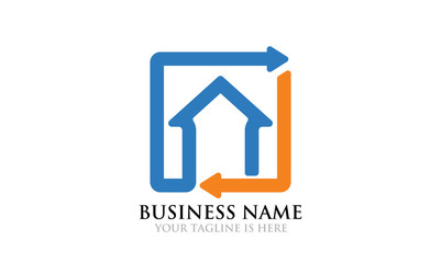 Simple House Circulation Logo