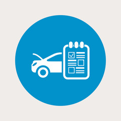 modern auto repair icon