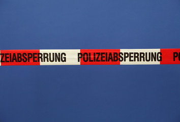 Polizeiabsperrband / Polizeiabsperrung