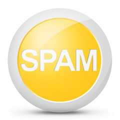 Tasto spam pulsante giallo