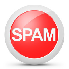 Tasto spam icona rossa