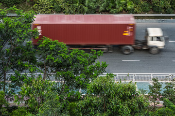 highway traffic -truck