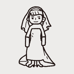 bride doodle