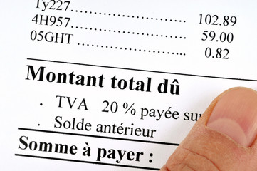 Montant total dû