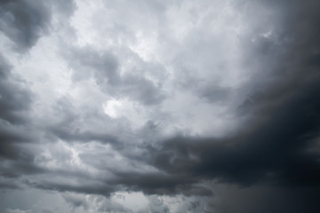 Storm clouds before rain