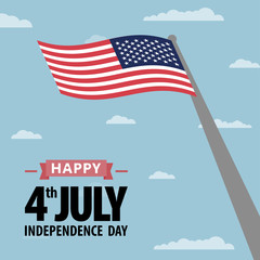 Happy independence day United States of America, 4th of July.