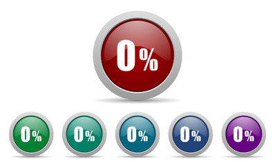 sale vector web icon set