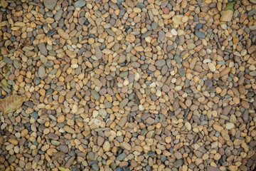 background with dry round stones