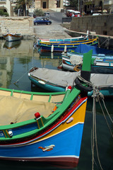 Boats in Bugibba