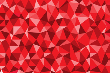 RED POLY ABSTRACT BACKGROUND