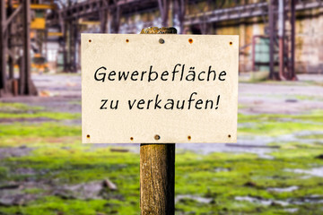 Gewerbefläche zu verkaufen