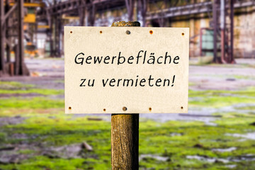 Gewerbefl&auml;che zu vermieten