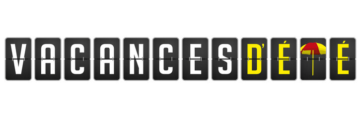 Obraz premium Vacances d'été aéroport 1