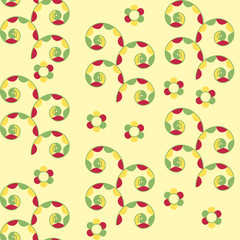 vector seamless pattern for children