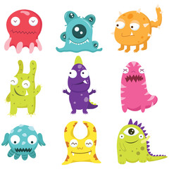 Cute Monster Collection Set © Leeyenz