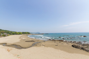 入野海岸の風景