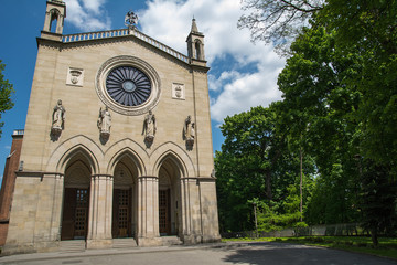 Church in Krzeszowice (Poland)