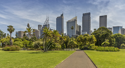 Panorama-Aufnahme von der Downtown von Sydney
