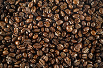 Fototapeta premium Coffee beans background