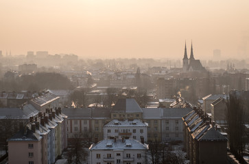 Ostrava in smog