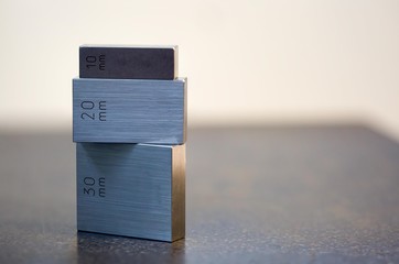 Gage block is use for calibration dimension equipment
