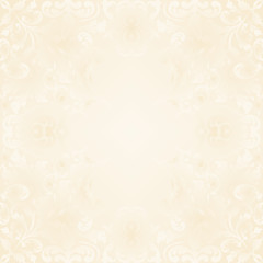 neutral background with vintage ornaments