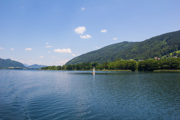 View To Ossiach From Ship At Lake Ossiach