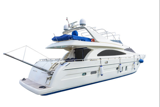 Fototapeta boat isolated on white background