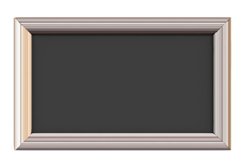 Blackboard with wooden frame