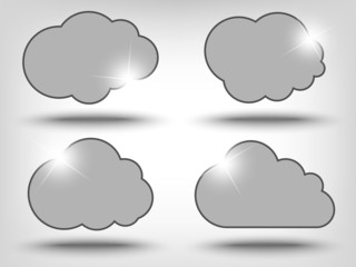 Cloud shapes collection