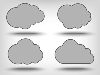 Cloud shapes collection
