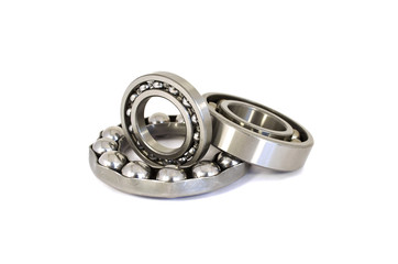 ball bearing isolated on white background