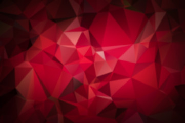 Naklejka premium Polygonal triangular background