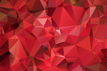 Polygonal triangular background