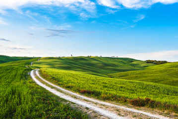 Route of the Tuscan countryside