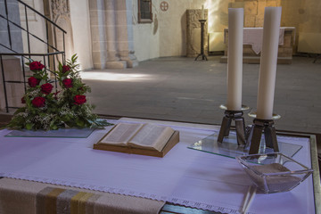 Altar in der Stiftskirche Kaufungen