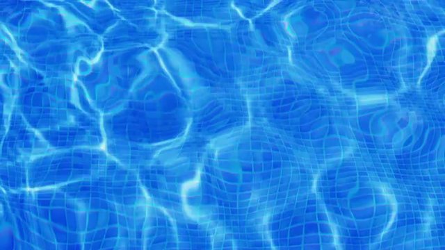 Background texture of blue pool ripples