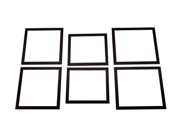 Black Frame On a white background