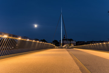 The City bridge in Odense, Denmark