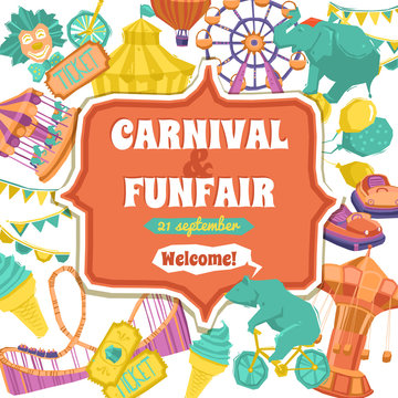 Fun Fair And Carnival Poster